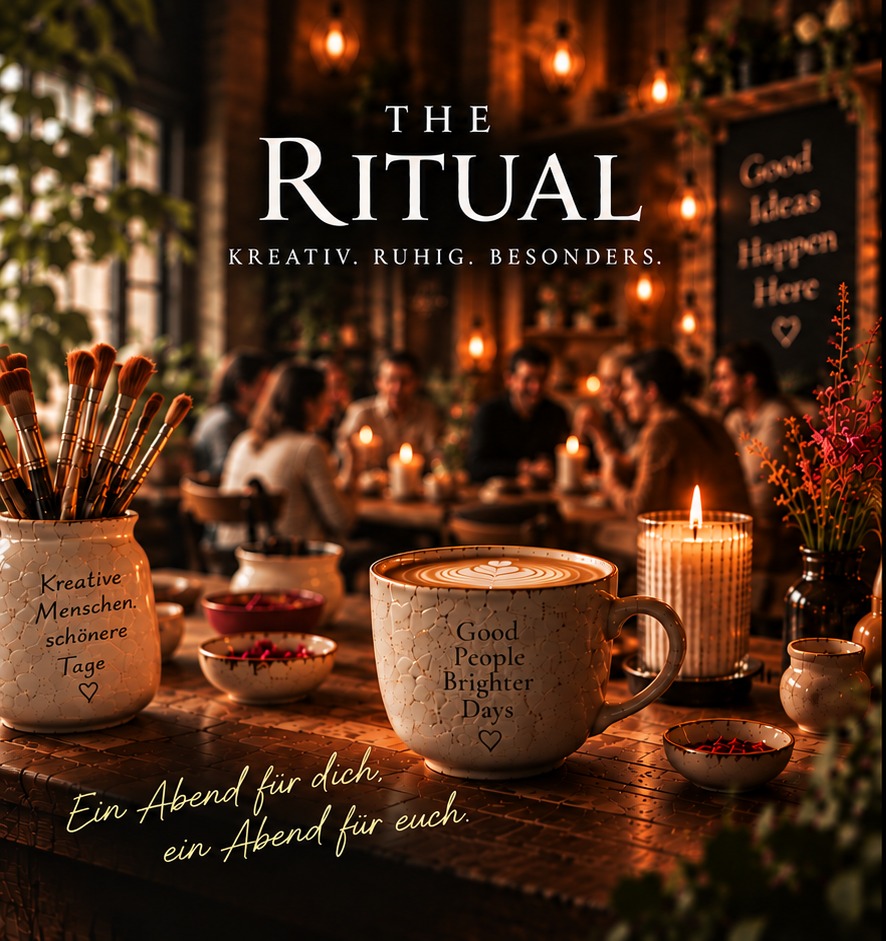 The Ritual — Kreativ. Ruhig. Besonders. Ein Abend für dich, ein Abend für euch.